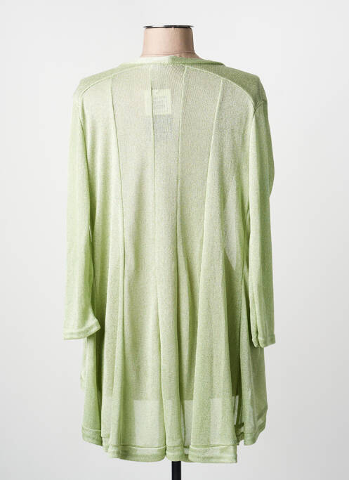 Gilet manches longues vert MULTIPLES femme