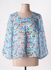 Top bleu G!OZE femme seconde vue