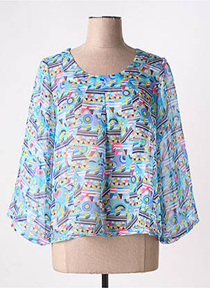 Top bleu G!OZE femme