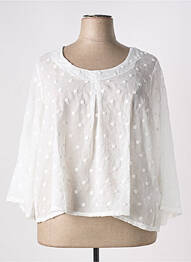 Top blanc G!OZE femme