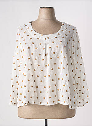 Top blanc G!OZE femme