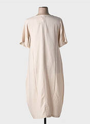 Robe longue beige G!OZE femme seconde vue