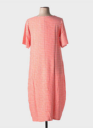 Robe longue rouge G!OZE femme