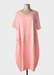 Robe longue rouge G!OZE femme