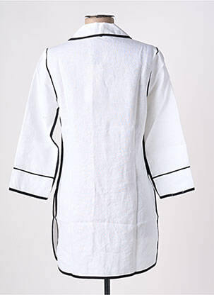 Tunique manches longues blanc MALOKA femme