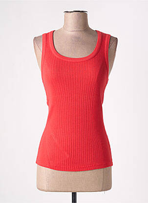 Débardeur rouge MALOKA femme