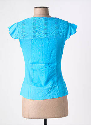 Chemisier bleu MALOKA femme
