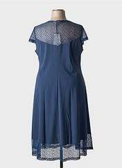 Robe longue bleu MALOKA femme seconde vue