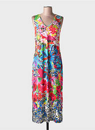 Robe longue bleu MALOKA femme