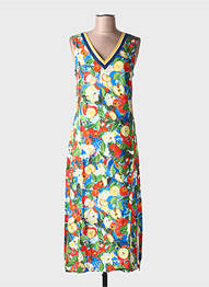 Robe longue bleu MALOKA femme