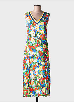 Robe longue bleu MALOKA femme