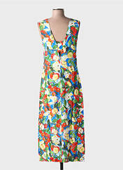 Robe longue bleu MALOKA femme seconde vue