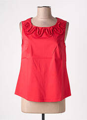 Top rouge MALOKA femme seconde vue