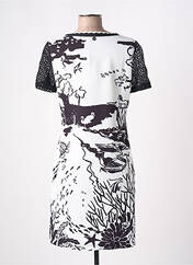 Robe mi-longue blanc MALOKA femme seconde vue