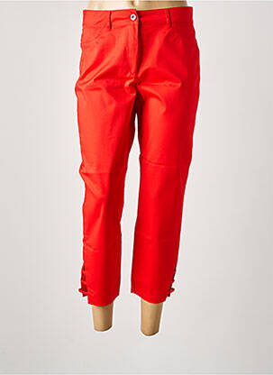 Pantacourt orange MALOKA femme