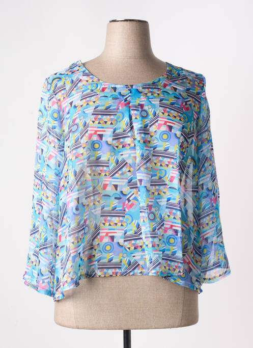 Top bleu G!OZE femme