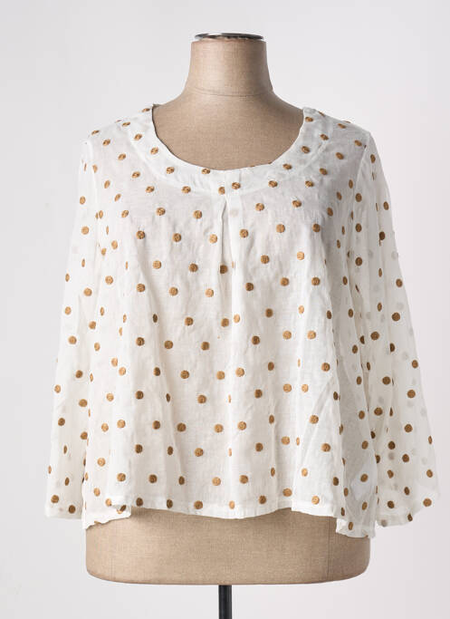 Top blanc G!OZE femme