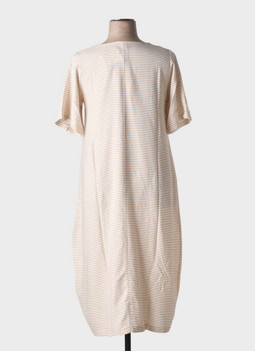 Robe longue beige G!OZE femme