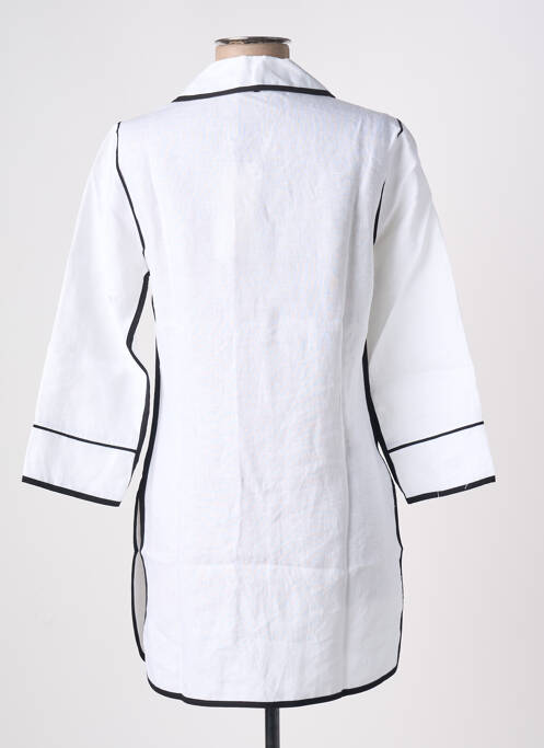 Tunique manches longues blanc MALOKA femme