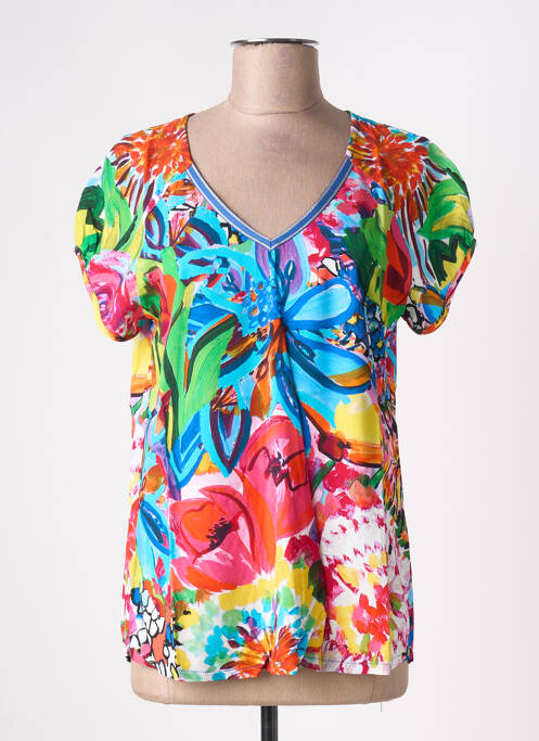 Top bleu MALOKA femme