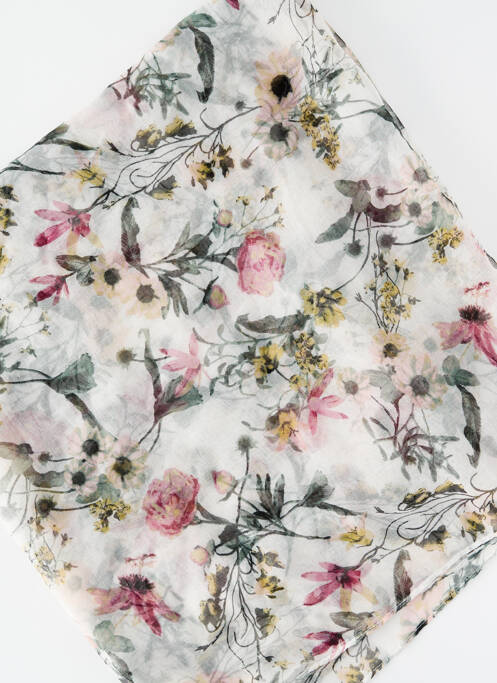 Col / Tour de cou blanc EDC pour femme