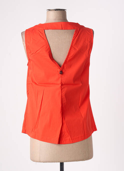 Top orange MALOKA femme