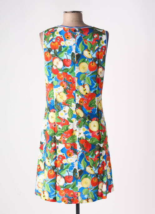 Robe mi-longue bleu MALOKA femme