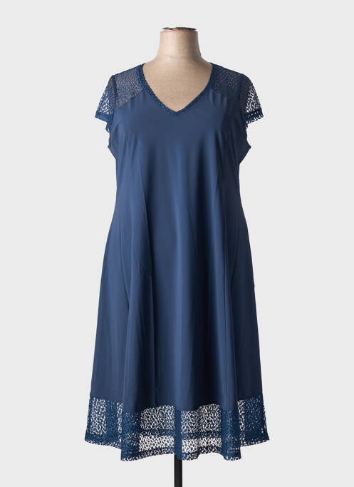 Robe longue bleu MALOKA femme
