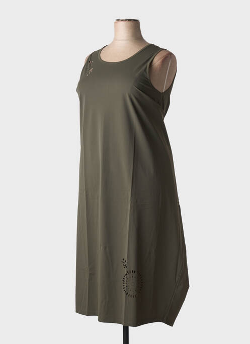 Robe longue kaki MALOKA femme