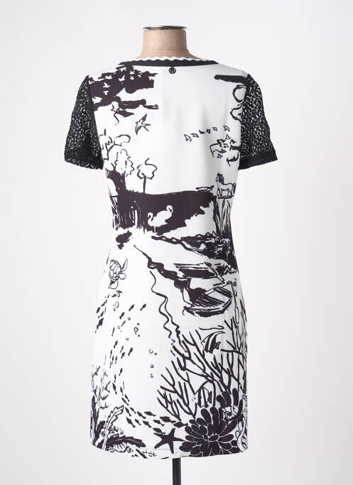 Robe mi-longue blanc MALOKA femme