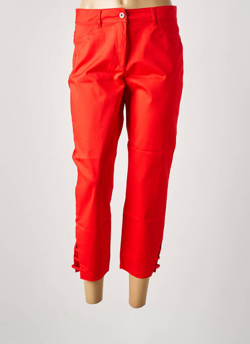 Pantacourt orange MALOKA femme