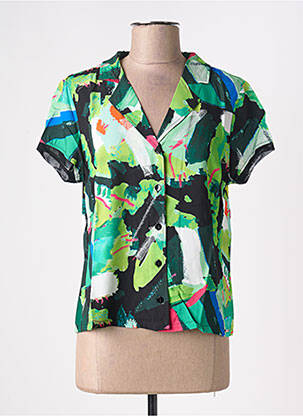 Chemisier vert MALOKA femme