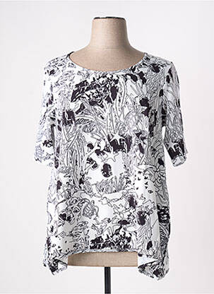 Top blanc G!OZE femme