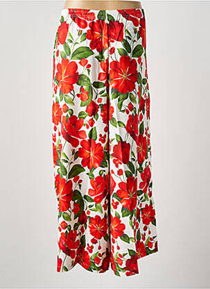 Pantalon large rouge G!OZE femme