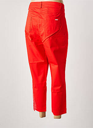 Pantalon 7/8 orange MALOKA femme
