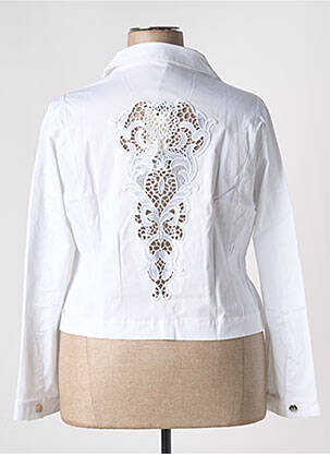 Veste casual blanc MALOKA femme