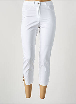 Pantacourt blanc MALOKA femme