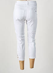 Pantacourt blanc MALOKA femme seconde vue