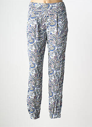 Pantalon slim bleu MANGO femme