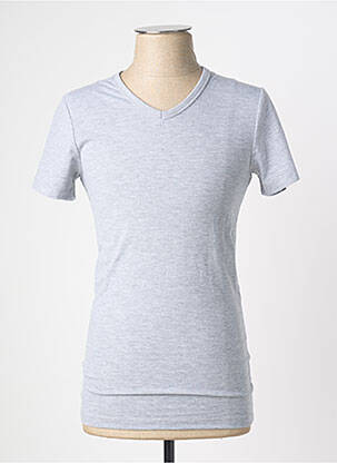 T-shirt gris BRUCE & BUTLER  homme