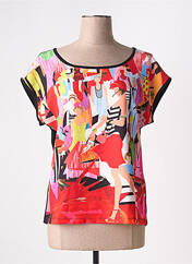 Top rouge MALOKA femme seconde vue