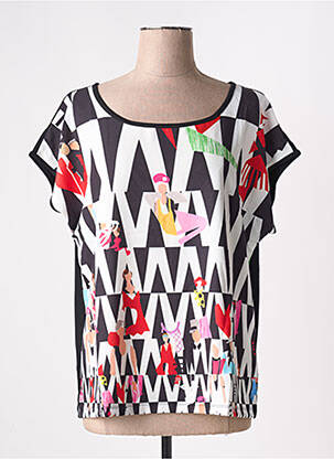T-shirt noir MALOKA femme