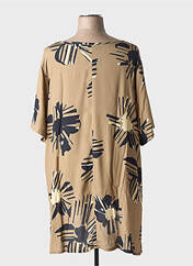 Tunique manches courtes marron G!OZE femme seconde vue