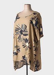 Tunique manches courtes marron G!OZE femme seconde vue
