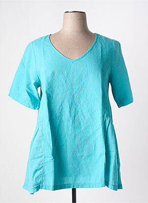 Tunique manches courtes vert G!OZE femme