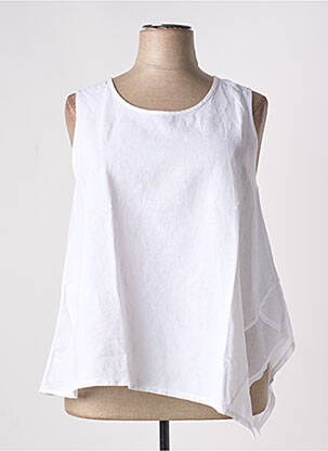 Tunique sans manche blanc G!OZE femme