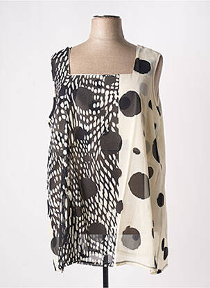 Tunique sans manche noir G!OZE femme