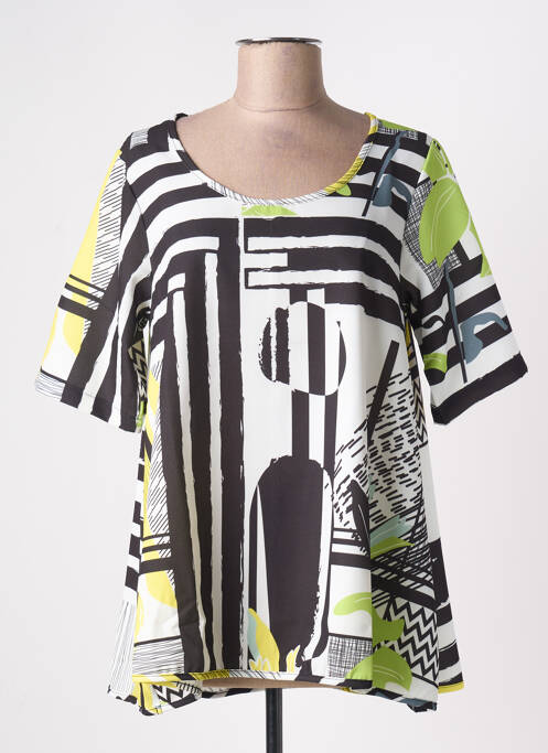 T-shirt blanc G!OZE femme