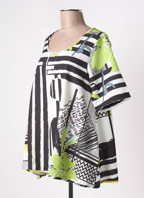 T-shirt blanc G!OZE femme