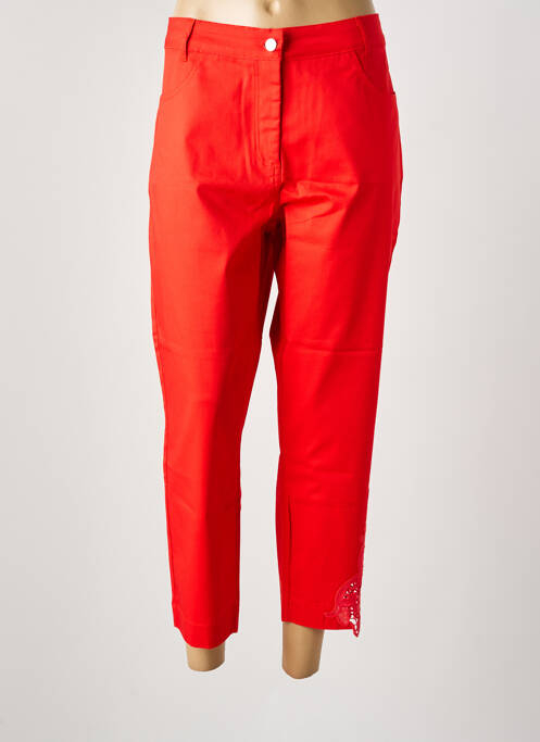 Pantalon 7/8 orange MALOKA femme